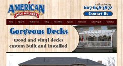 Desktop Screenshot of americandeckbuilder.com